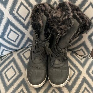 Faux Fur Lined Winter Boots 2